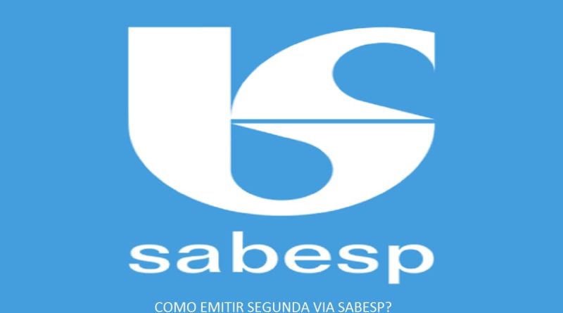 Sabesp 2ª via