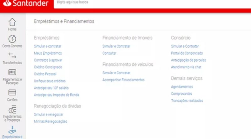 Santander Internet Banking