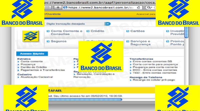 Internet banking Banco do Brasil