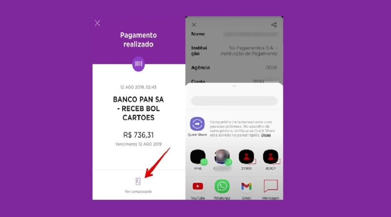 Comprovante Pix Nubank