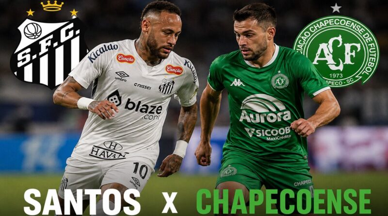 Santos x Chapecoense hoje (25072026)